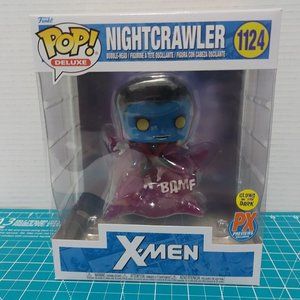 Funko POP! X-Men Teleporting Nightcrawler #1124 GITD Deluxe Exclusive
